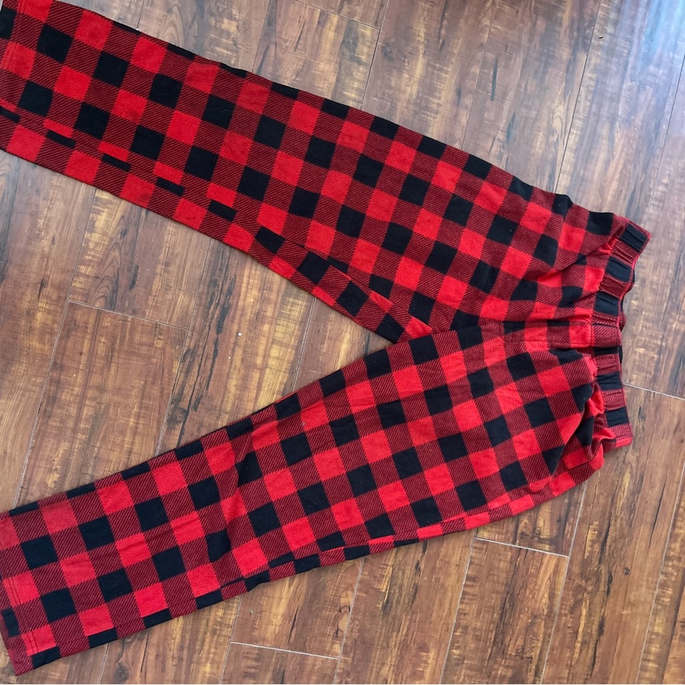 Wondershop Red and Black Plaid Sweatpants